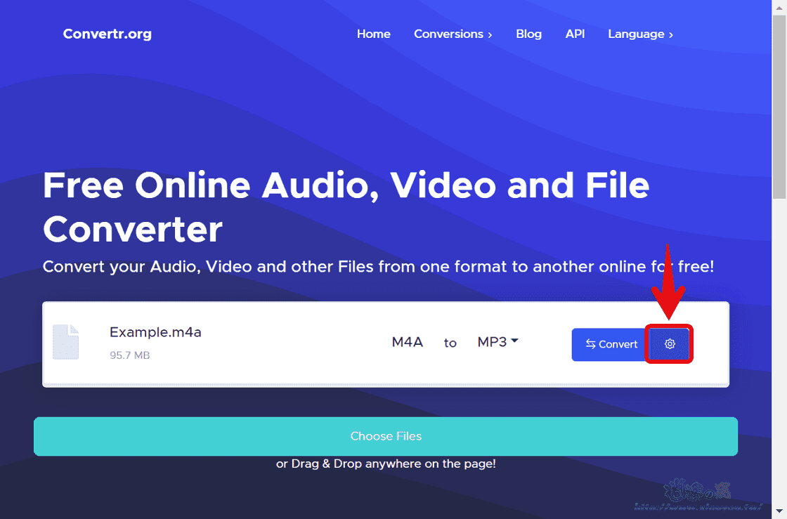 Convertr.org 線上轉換檔案格式