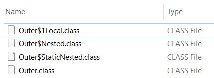 Java类文件命名约定