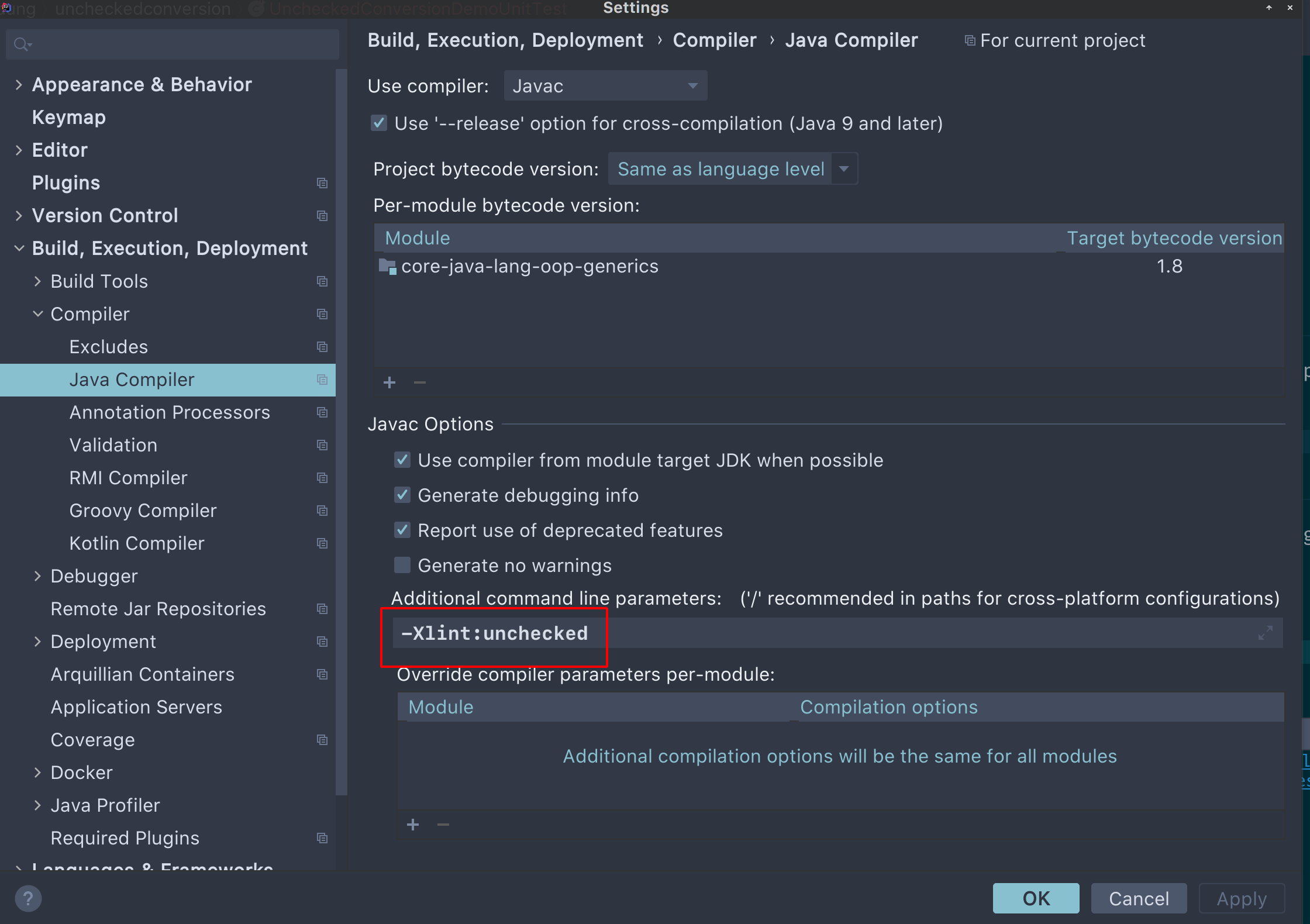 Java警告“未经检查的转换”