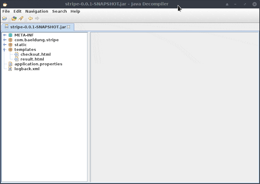 查看JAR文件的内容