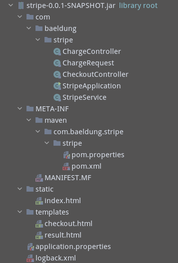查看JAR文件的内容