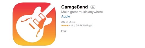 GarageBand App Store