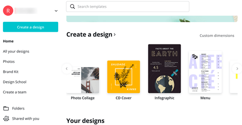 如何在 Canva 中制作照片拼贴画