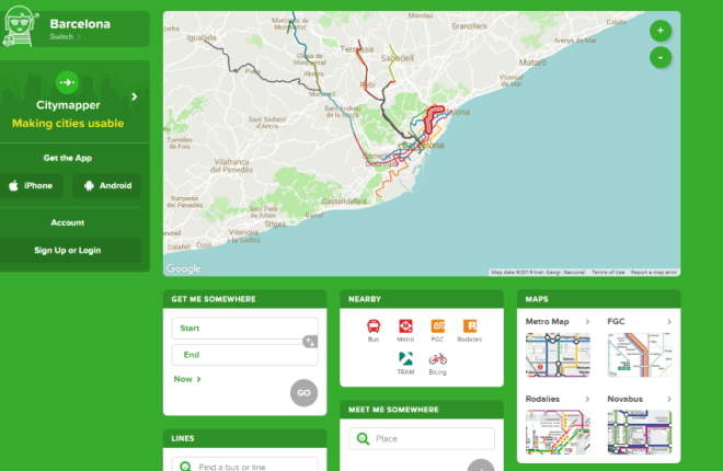 如何在 Citymapper 中更改城市