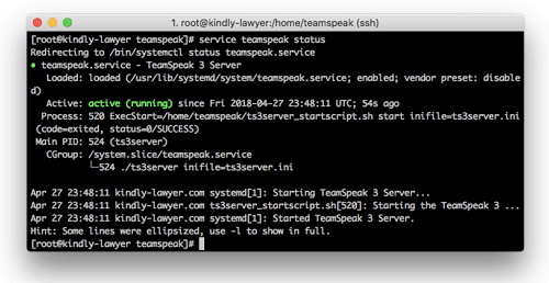 TeamSpeak 制作私人服务器