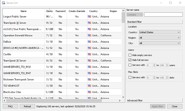 teamspeak how to加入服务器
