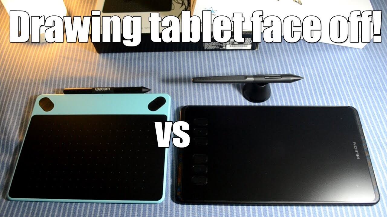 我们应该使用 Wacom 还是 Huion 绘图板的图片 1？