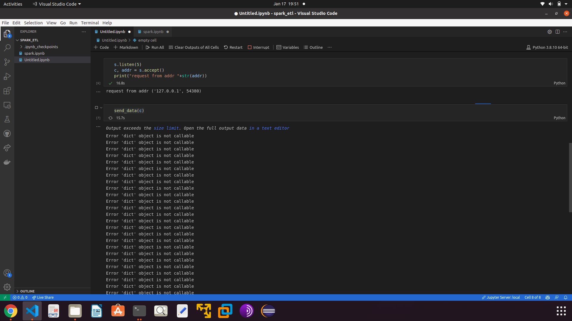 从 tweepy API 请求资料时无法呼叫错误“dict”物件